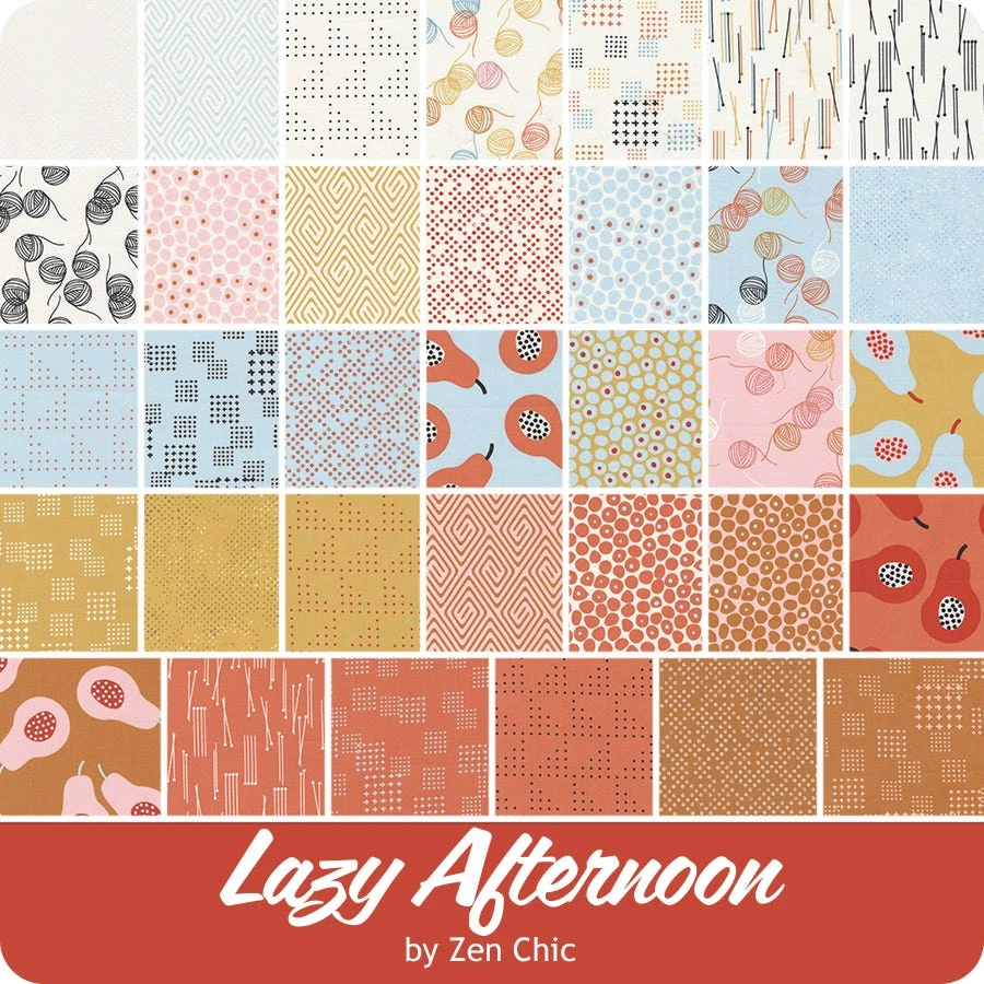 Lazy Afternoon Fat Eighth BundleZen Chic For Moda Fabrics 11 Lazy Afternoon Fat Eighth BundleZen Chic For Moda Fabrics - Image 9