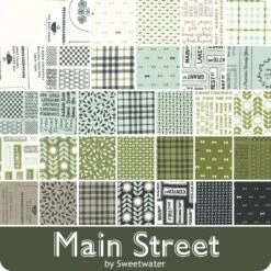 Main Street Fat Eighth BundleSweetwater For Moda Fabrics -Quilt Muse Shop moda mainstreet ydg cs 3