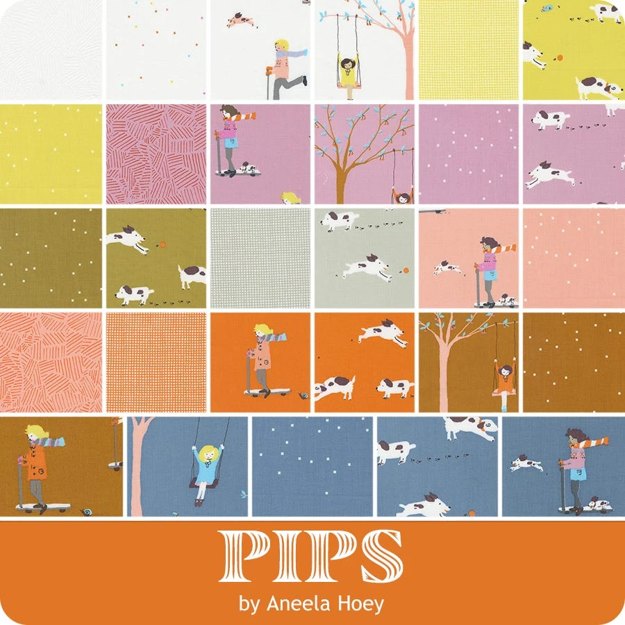 Pips Fat Eighth BundleAneela Hoey For Moda Fabrics 10 Pips Fat Eighth BundleAneela Hoey For Moda Fabrics - Image 8