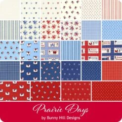 Prairie Days Jelly RollBunny Hill Designs For Moda Fabrics -Quilt Muse Shop moda prairiedays ydg 900 new 4