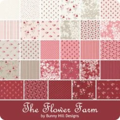 The Flower Farm Jolly BarBunny Hill Designs For Moda Fabrics -Quilt Muse Shop moda theflowerfarm ydg 900 1 6
