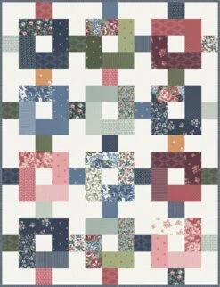 Sunnyside Jolly BarCamille Roskelley For Moda Fabrics -Quilt Muse Shop moreorless 52.5x68.5 1