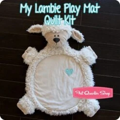 My Lambie Ivory Soft Cuddle Play Mat KitFeaturing Cuddle Fabric By Shannon Fabrics