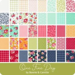 One Fine Day Honey BunBonnie & Camille For Moda Fabrics -Quilt Muse Shop onefineday ydg 900 2