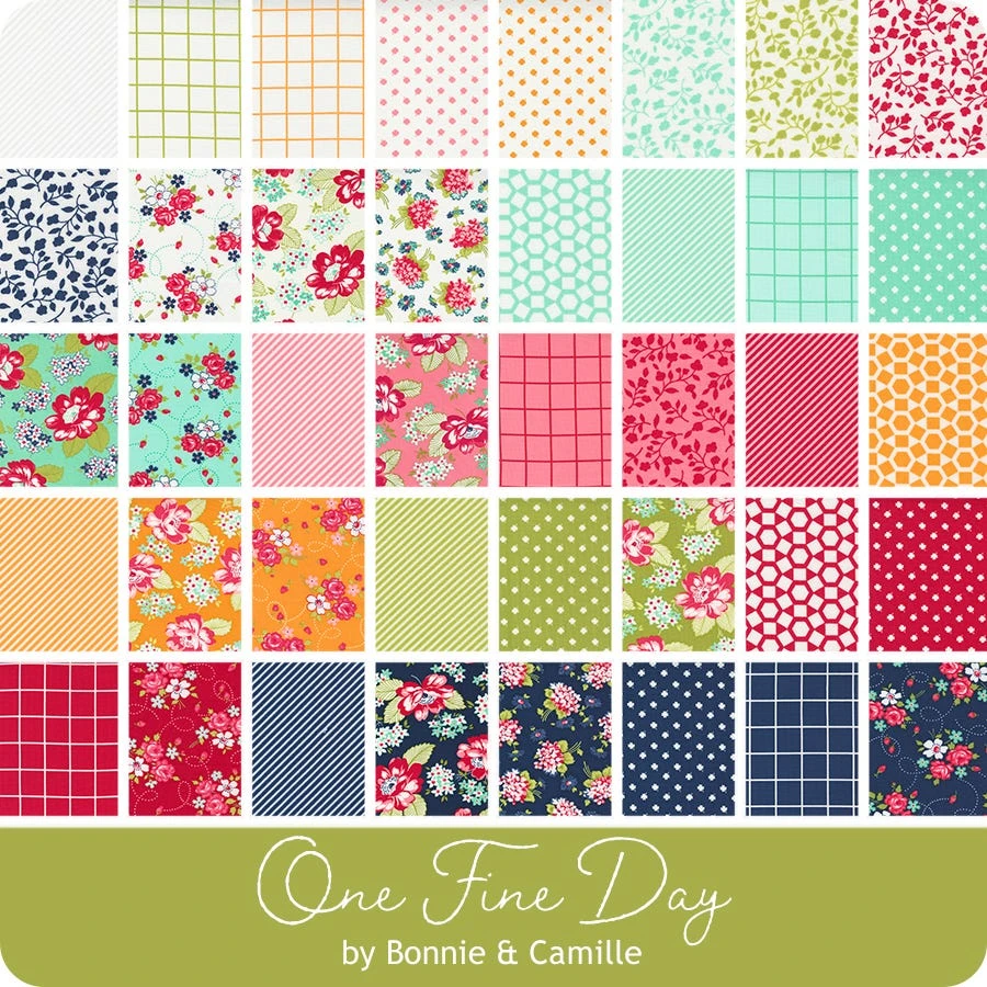 One Fine Day Jelly RollBonnie & Camille For Moda Fabrics 5 One Fine Day Jelly RollBonnie & Camille For Moda Fabrics - Image 3