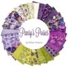 Pansy's Posies Fat Quarter BundleRobin Pickens For Moda Fabrics 1 Pansy's Posies Fat Quarter BundleRobin Pickens For Moda Fabrics -Quilt Muse Shop pansy s posies circle