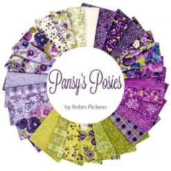 Pansy's Posies Fat Quarter BundleRobin Pickens For Moda Fabrics