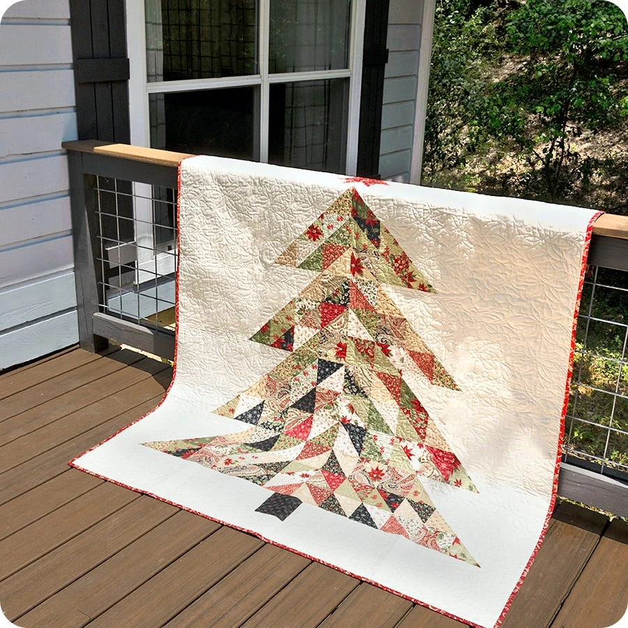 Poinsettia Plaza Jolly Bar3 Sisters For Moda Fabrics 13 Poinsettia Plaza Jolly Bar3 Sisters For Moda Fabrics - Image 11