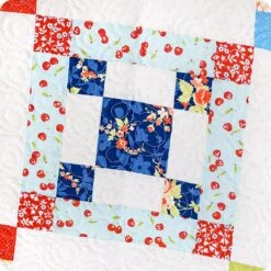 Parfait Quilt KitFeaturing Fruit Cocktail By Fig Tree Quilts -Quilt Muse Shop parfait cu1