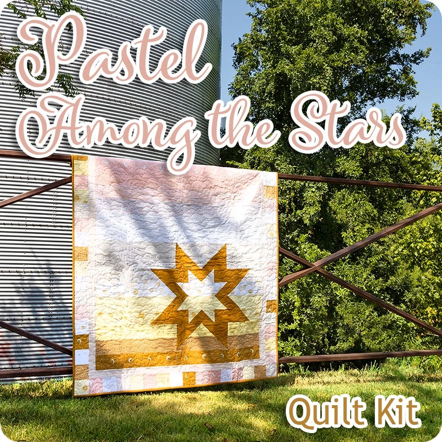 Pastel Among The Stars Quilt KitFeaturing Cozy Cotton Flannel By Robert Kaufman Fabrics 3 Pastel Among The Stars Quilt KitFeaturing Cozy Cotton Flannel By Robert Kaufman Fabrics