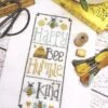 Bee Happy Cross Stitch PatternPrimrose Cottage Stitches -Quilt Muse Shop pcs beehappy newversion