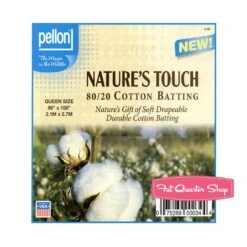Nature's Touch 80/20 Queen Quilt BattingPellon #A96 7 Nature's Touch 80/20 Queen Quilt BattingPellon #A96 -Quilt Muse Shop pellon queenbatting a96