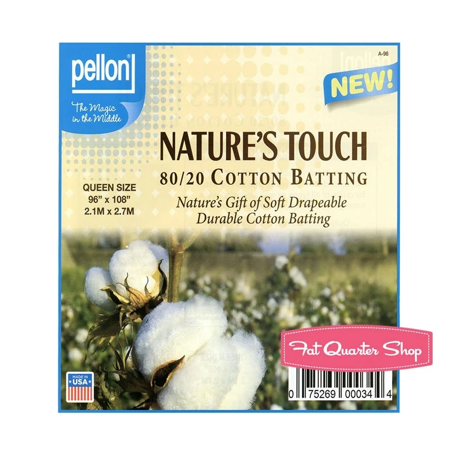 Nature's Touch 80/20 Queen Quilt BattingPellon #A96 5 Nature's Touch 80/20 Queen Quilt BattingPellon #A96 - Image 3