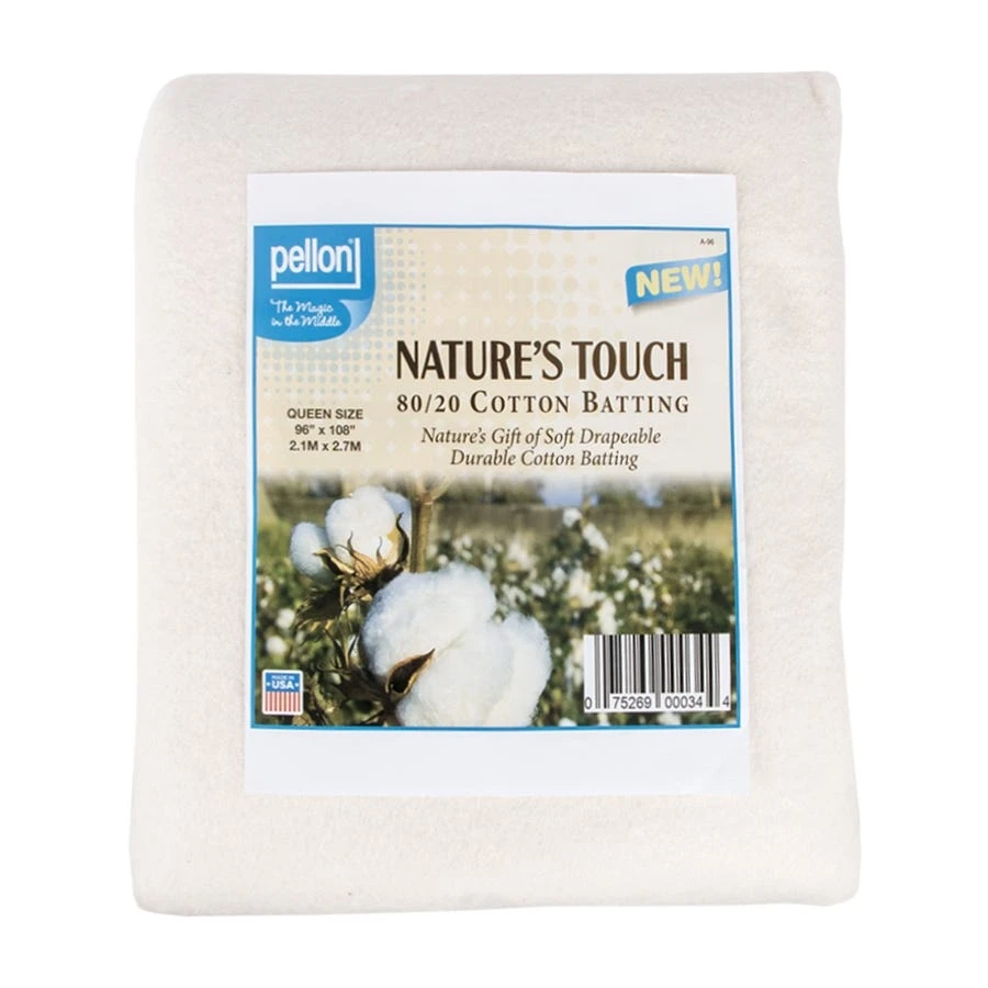 Nature's Touch 80/20 Queen Quilt BattingPellon #A96 3 Nature's Touch 80/20 Queen Quilt BattingPellon #A96