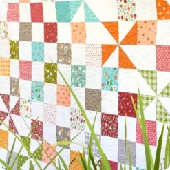Bountiful Blooms Jolly BarSherri & Chelsi For Moda Fabrics -Quilt Muse Shop pinwheelsurprise cu3 1