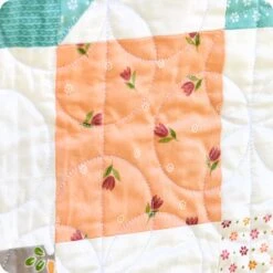Pinwheel Surprise Quilt KitFeaturing Bountiful Blooms By Sherri & Chelsi -Quilt Muse Shop pinwheelsurprise cu4
