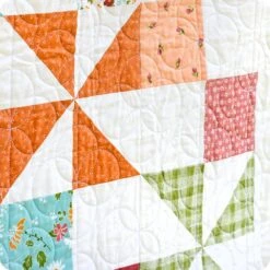 Pinwheel Surprise Quilt KitFeaturing Bountiful Blooms By Sherri & Chelsi -Quilt Muse Shop pinwheelsurprise cu5