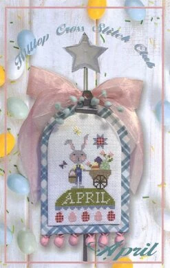 April Hilltop Club Cross Stitch PatternPine Mountain Designs
