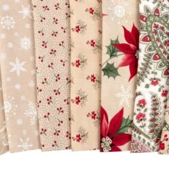 Poinsettia Plaza Jolly Bar3 Sisters For Moda Fabrics 20 Poinsettia Plaza Jolly Bar3 Sisters For Moda Fabrics -Quilt Muse Shop poinsettia plaza cu3 13