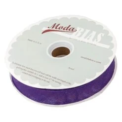 Purple Grunge 40 Yards Of Quilters Bias BindingModa #QB2-4313