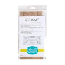 QCR Curvit RulerSew Kind Of Wonderful #SKW99 -Quilt Muse Shop qcrcurveit package