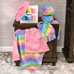 Rainbow Beginner Box Cuddle KitFeaturing Cuddle Fabric By Shannon Fabrics 15 Rainbow Beginner Box Cuddle KitFeaturing Cuddle Fabric By Shannon Fabrics -Quilt Muse Shop rainbow 1