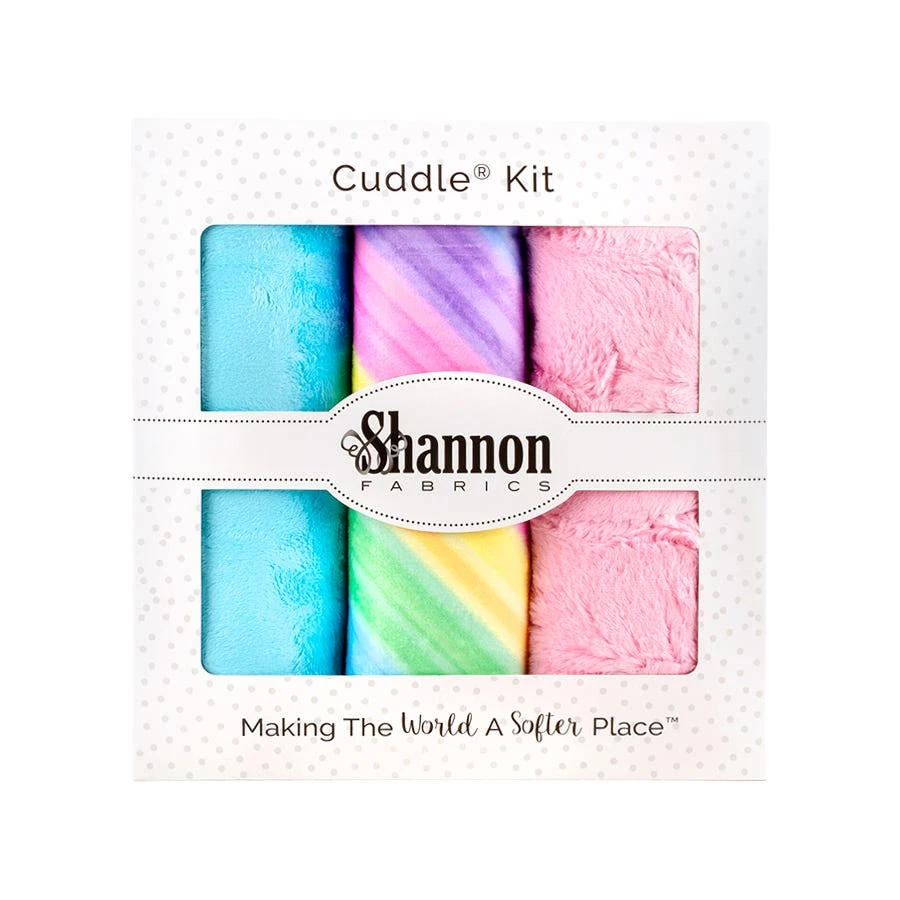 Rainbow Beginner Box Cuddle KitFeaturing Cuddle Fabric By Shannon Fabrics 4 Rainbow Beginner Box Cuddle KitFeaturing Cuddle Fabric By Shannon Fabrics - Image 2