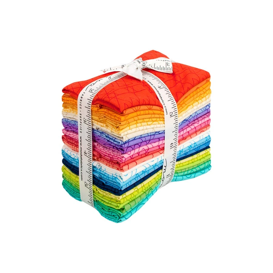 Rainbow Sherbet Fat Eighth BundleSariditty For Moda Fabrics 3 Rainbow Sherbet Fat Eighth BundleSariditty For Moda Fabrics
