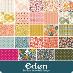 Eden 2.5" Rolie PolieGabrielle Neil Design For Riley Blake Designs 7 Eden 2.5" Rolie PolieGabrielle Neil Design For Riley Blake Designs -Quilt Muse Shop rb eden ydg cs 2