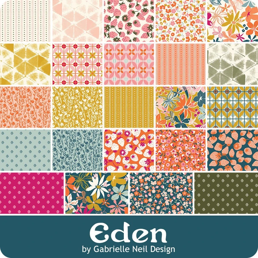 Eden 2.5" Rolie PolieGabrielle Neil Design For Riley Blake Designs 5 Eden 2.5" Rolie PolieGabrielle Neil Design For Riley Blake Designs - Image 3