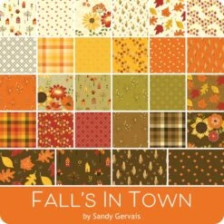 Fall's In Town 10" StackerSandy Gervais For Riley Blake Designs 17 Fall's In Town 10" StackerSandy Gervais For Riley Blake Designs -Quilt Muse Shop rb fall sintown ydg cs 1 1