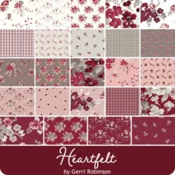 Heartfelt 10" StackerGerri Robinson For Riley Blake Designs -Quilt Muse Shop rb heartfelt ydg cs 3