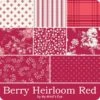 Berry Heirloom Red One Yard BundleMy Mind's Eye For Riley Blake Designs