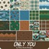 Only You Smokey Bear 2.5" Rolie PolieRiley Blake Designs -Quilt Muse Shop rb onlyyou ydg cs 2