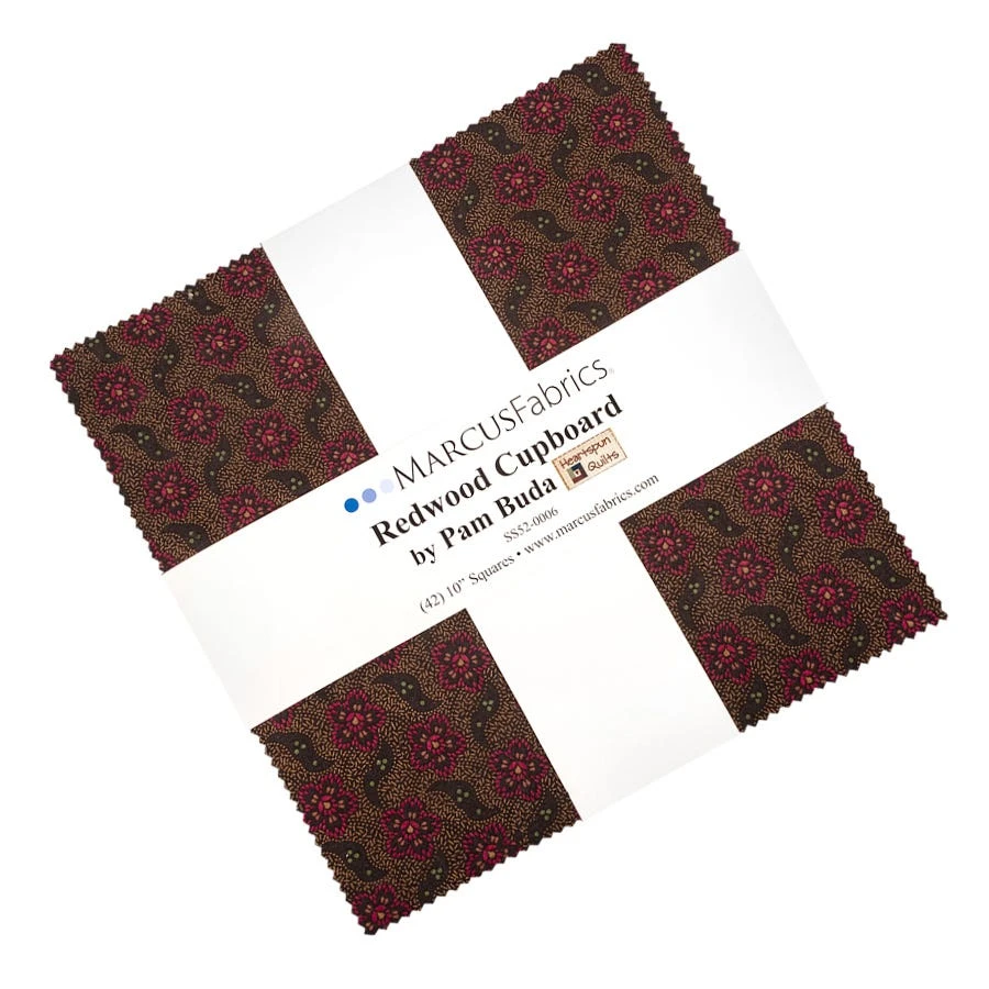 Redwood Cupboard 10" SquaresPam Buda For Marcus Fabrics 3 Redwood Cupboard 10" SquaresPam Buda For Marcus Fabrics