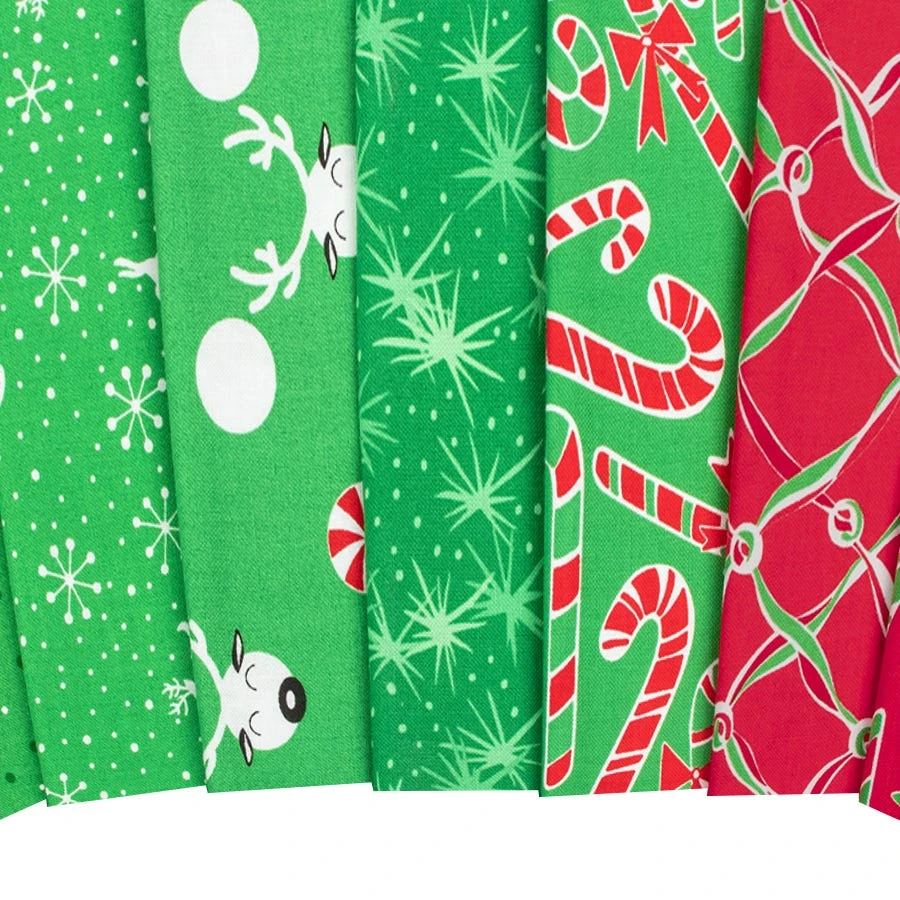 Reindeer Games Fat Eighth BundleMe & My Sister Designs For Moda Fabrics 7 Reindeer Games Fat Eighth BundleMe & My Sister Designs For Moda Fabrics - Image 5