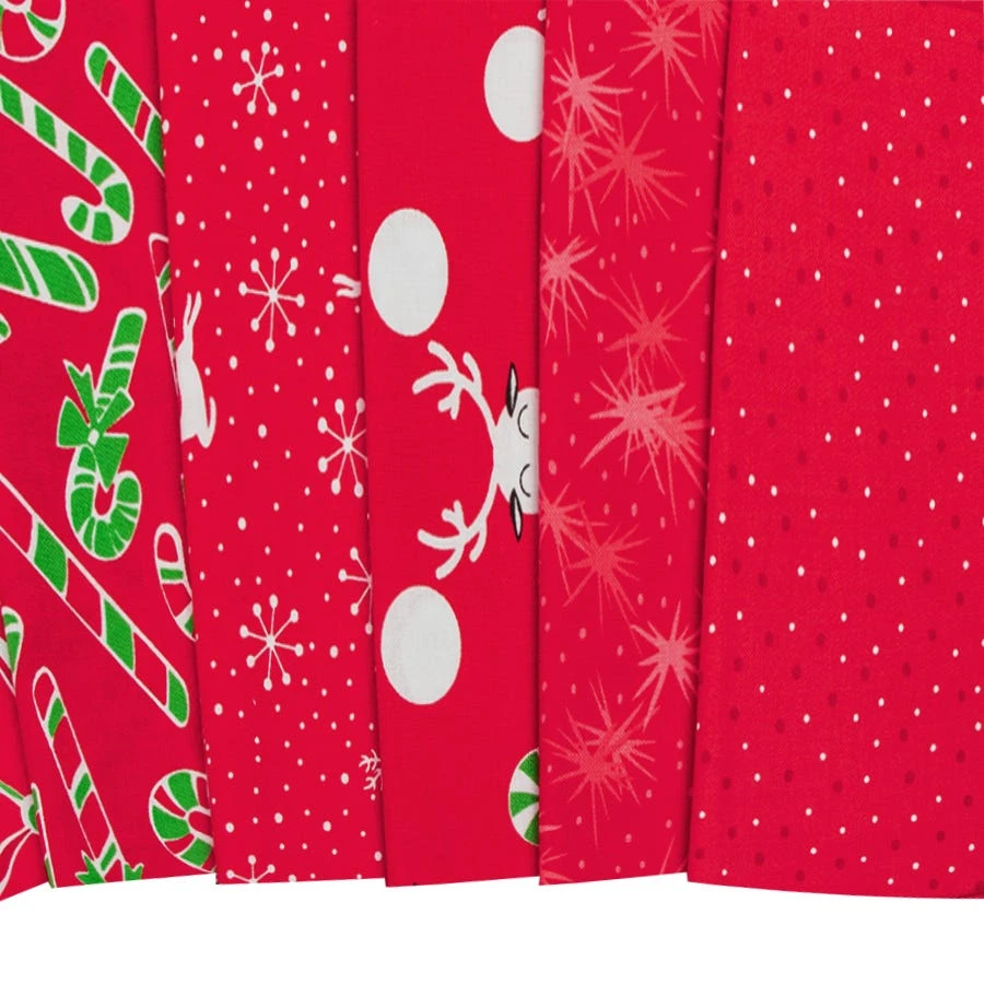 Reindeer Games Fat Eighth BundleMe & My Sister Designs For Moda Fabrics 8 Reindeer Games Fat Eighth BundleMe & My Sister Designs For Moda Fabrics - Image 6