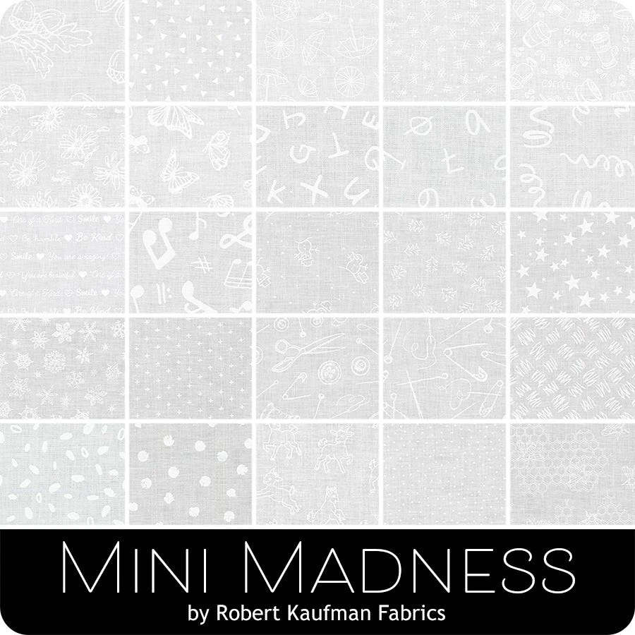 New Mini Madness 10" SquaresRobert Kaufman Fabrics 9 New Mini Madness 10" SquaresRobert Kaufman Fabrics - Image 7