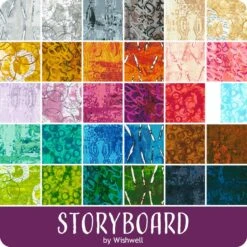 Storyboard Fat Quarter Bundle Wishwell For Robert Kaufman Fabrics