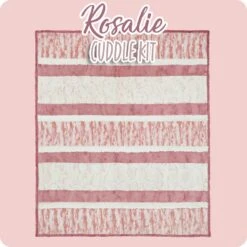 Rosalie Crazy 8 Cuddle KitFeaturing Cuddle Fabric By Shannon Fabrics -Quilt Muse Shop rosalie qk 900