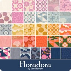 Floradora Charm PackJen Hewett For Ruby Star Society -Quilt Muse Shop rss floradora ydg cs