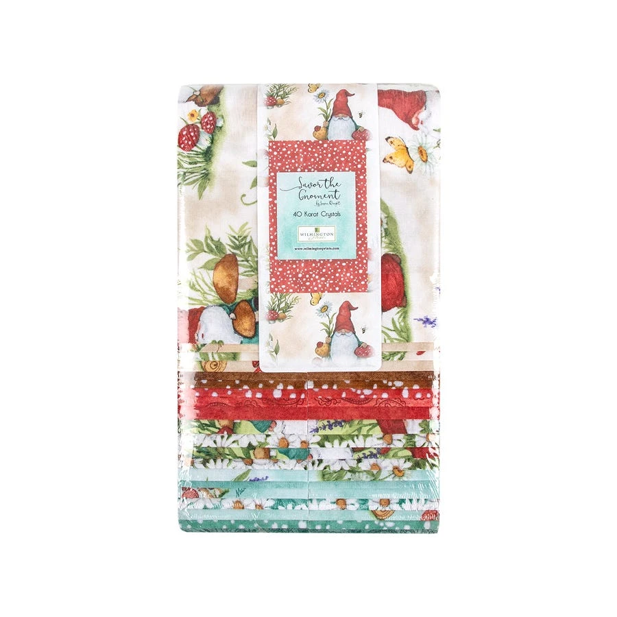 Savor The Gnoment 40 Karat CrystalsSusan Winget For Wilmington Prints 3 Savor The Gnoment 40 Karat CrystalsSusan Winget For Wilmington Prints