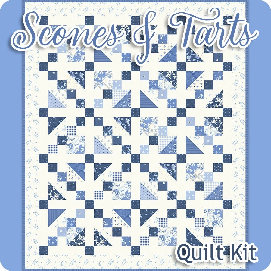 Scones & Tarts Quilt KitFeaturing Blueberry Delight By Bunny Hill Designs 10 Scones & Tarts Quilt KitFeaturing Blueberry Delight By Bunny Hill Designs - Image 8