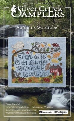 Autumn's Wardrobe Cross Stitch PatternSilver Creek Samplers