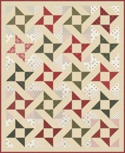 Joyful Gatherings Jolly BarPrimitive Gatherings For Moda Fabrics -Quilt Muse Shop season sbest 52.5x64.5 1