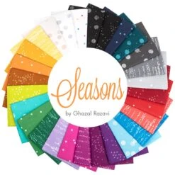 Seasons Fat Quarter BundleGhazal Razavi For Figo Fabrics