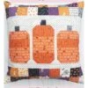 Pumpkin Party Pillow Downloadable PDF Sewing PatternSew Lux Fabric