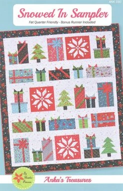 Snowed In Sampler Quilt PatternAnka's Treasures #ANK330