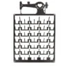 Sewing Machine Spool RackAckfeld Manufacturing #34792 -Quilt Muse Shop spooldisplay sewingmachine 1