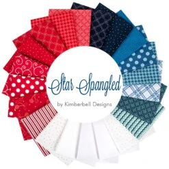 Kim's Picks Star Spangled Fat Quarter BundleKimberbell Designs For Maywood Studio
